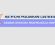 ASP Agrigento: Trasmissione on-line Notifiche Preliminari Cantieri Edili